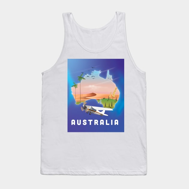 Australia Tank Top by nickemporium1